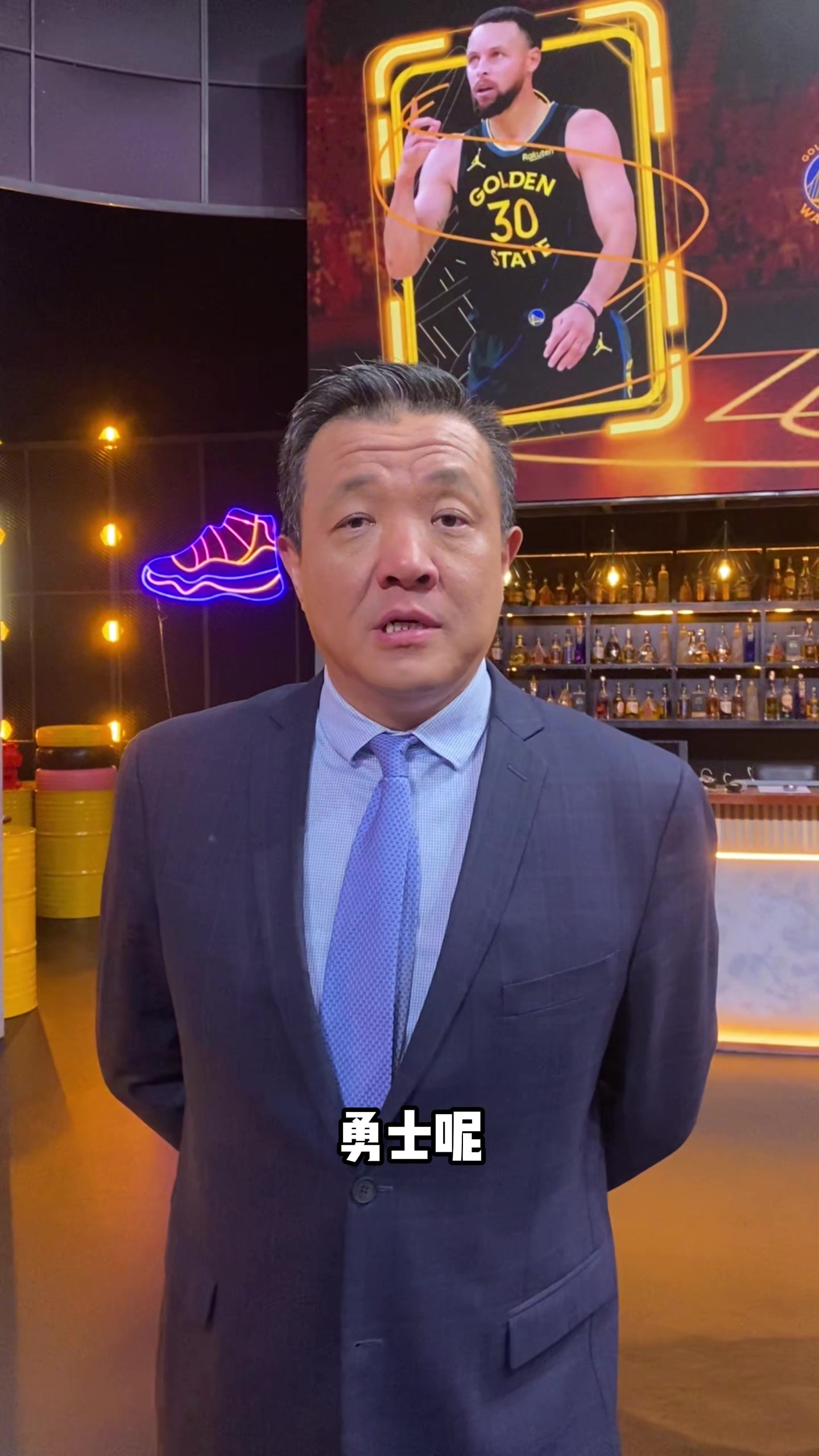 开云-勇船之争！杨健：勇士到了附加赛仍然是最值得期待的球队
